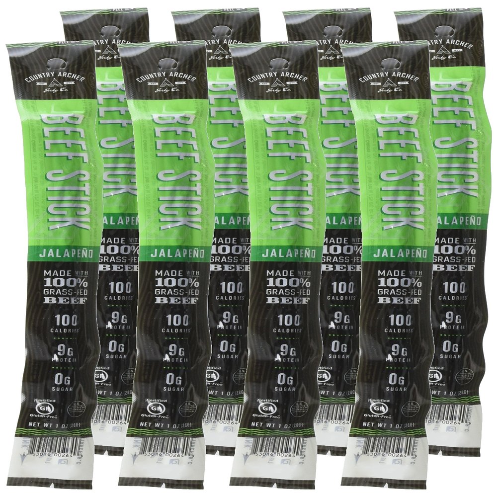 Archer Beef Stick Jalapeo 1 oz (Pack of 18)