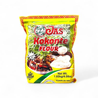 Madam JAS Kokonte Flour, 100% Natural, 1.82kg/4.0lbs