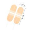 TOPPERFUN Zip Wound Closure Strips 3pcs Breathable Skin Color Adhesive Bandages 70x22mm Flexible Wound Protectors Outdoor First Aid view 2