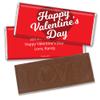 36ct Happy Valentine?s Day LOVE Embossed Personalized Chocolate Candy Bar Favors For Classroom Parties, Custom Gifts, Office Giveaways, Event Candies & More view 1