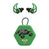 AXIL Monster JAM X30i Earplugs - X30 Grave Digger - for Concerts, Work, Sleep - Toggle Sound Control, Dual Mode Noise Ear Protection, Custom Fit Ear Plugs, Water, Sweat Resistant view 1