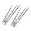 HIAKDOFT 2 Sets Stainless Steel Mop Extension Pole Connector Replacement Handles 123cm Telescopic Broom Stick Accessories for Home and Office Cleaning Random Color view 1