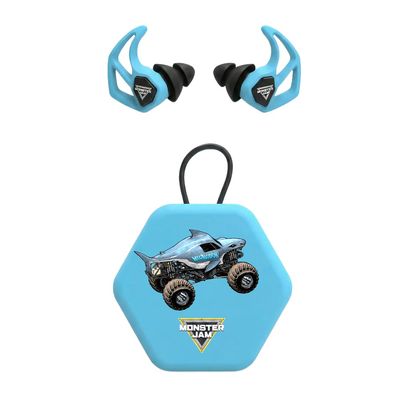 AXIL Monster JAM X30i Earplugs - X30 Megalodon - for Concerts, Work, Sleep - Toggle Sound Control, Dual Mode Noise Ear Protection, Custom Fit Ear Plugs, Water, Sweat Resistant