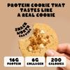 CHUNKYFIT Cookie Butter Protein Cookie - Made with Coconut Oil, Collagen and a Touch of Honey, Soft Baked Balanced Snack, Good for Post Workout Recovery, 16g Protein - 1.95 OZ - 4 Pack view 4