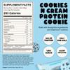 CHUNKYFIT Cookie Monster Protein Cookie - Made with Coconut Oil, Collagen, 16g Protein, a Touch of Honey, Soft Baked Balanced Snack, Good for Post Workout Recovery - 1.87 OZ - 4 Pack view 2