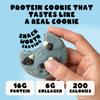 CHUNKYFIT Cookie Monster Protein Cookie - Made with Coconut Oil, Collagen, 16g Protein, a Touch of Honey, Soft Baked Balanced Snack, Good for Post Workout Recovery - 1.87 OZ - 4 Pack view 4