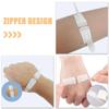 Cabilock 2pcs Breathable Elastic Adhesive Wound Strips 1.5x8cm Flexible Bandages for Emergency First Aid and Skin Closure view 3