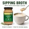ABBCo Beef Bone Broth Concentrate, Made with New Zealand Beef, Halal, Savoury Cooking Stock Base for Soups, Gravies & Sauces, Just Add Hot Water. view 2