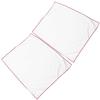 Luxshiny Microfiber Wine Glass Polishing Cloth 2pcs, 45x60cm Wine Red Stemware Care Towels for Glassware Drying and Streak-Free Shine, Professional Bar and Home Use view 1