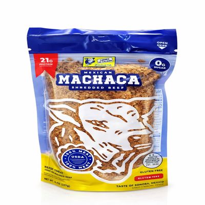 Carne Seca MACHACA Sonora Style Dried Meat, Shredded Beef Jerky (4.4 oz (125g))