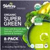 Allen Family Organic Keto Super Green Soup 116 oz Low Carb, 7g Net Carbs, Vegan, Dairy Free, Gluten Free, Broccoli Kale Cauliflower Avocado Spinach, Ready to Eat Microwave Soup, 8 Pack (14.5 oz Each) view 1