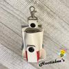 Musical Cats Inhaler Holder Key Fob view 4
