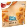 Frozen All Natural White Meat Chicken Nuggets , These chicken nuggets are made with all natural white meat chicken with no artificial ingredients, then breaded and seasoned to perfection. With 12 grams of protein and 0 grams of trans fat per serving, view 2