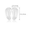 UKCOCO 3 Pairs Gel Arch Support Cushions Adhesive Flat Foot Insoles for Adults Thickened Foot Arch Pads for Plantar Fasciitis Relief view 2
