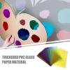 MOBUTOFU 10pcs A4 Pvc Cellophane Sheets Multi-hue Crafting Wrap Film for Wrapping, Light Diffuser and Decorative Paper, Suitable for DIY Projects and Party Decorations view 3