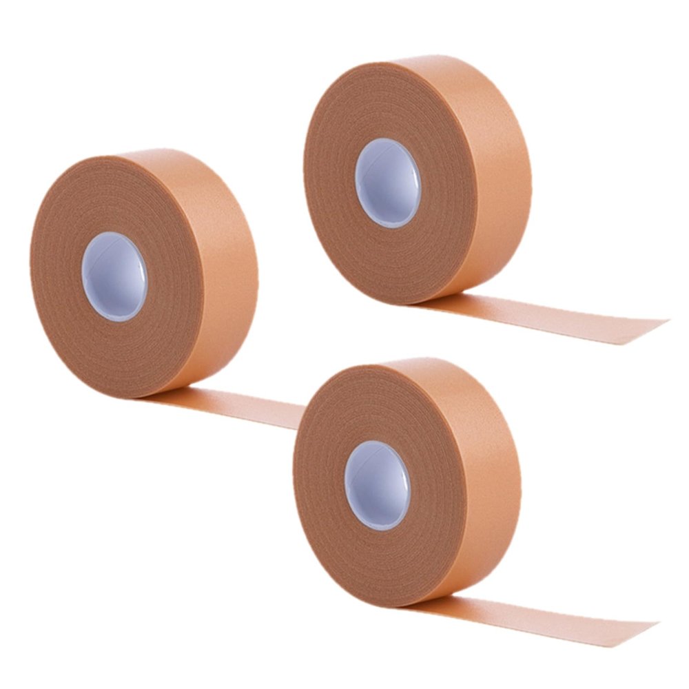 SOESFOUFU Back Heel Stickers 3 Rolls 2.5cm X 5m Anti-wear Back Heel Protectors Self-Adhesive Cushion Pads Foot Care