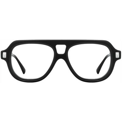 FYTOO Retro Aviator Acetate Reading Glasses - Blue Light Blocking Readers for Men Women, +0.0 to +4.0 Strengths