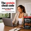 Beef Crisps by Bingeworthy Snacks - Crispy Beef Chips, Ultra High Protein, 92g Protein per bag, 2 Ingredients (Beef & Salt), 0g Sugar, 0g Carbs, Keto Paleo Carnivore, Baked Not Fried, Made in USA, 4.2 oz view 3
