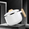 316 Aspirated noodles bowl tableware Lamian Noodles meal double-layer stainless steel view 2