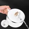 316 Aspirated noodles bowl tableware Lamian Noodles meal double-layer stainless steel view 3