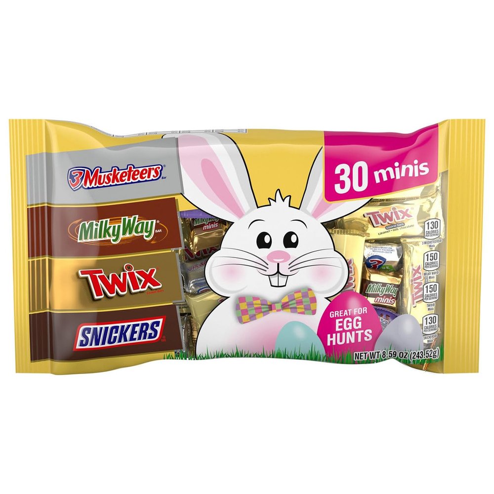 Mars, Mixed Chocolate Minis Easter Candy, 8.5 Ounce