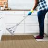 Toyvian Foldable Household Floor Mop 28cm Super Absorbent PVA Sponge Mop for Wet and Dry Use with Dual-Head Design, Hands-Free Self-Wringing Cleaning Tool for Kitchen and Home Floors view 4