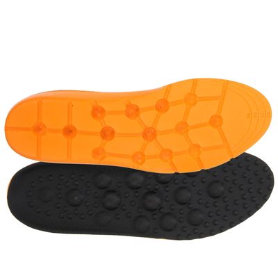 Healeved Cuttable Breathable Massage Shoe Insoles 2pcs Pair for Men L(43-46) Sweat-Absorbing Shock-Absorbing Foot Comfort Inserts