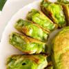 Traditional Thai Coconut Pancake Mix Pandan Flavor Authentic Chewy Flour Blend for Ba Bin Desserts Easy-to-Prepare Fragrant Snack (1000g) view 2