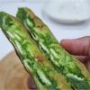 Traditional Thai Coconut Pancake Mix Pandan Flavor Authentic Chewy Flour Blend for Ba Bin Desserts Easy-to-Prepare Fragrant Snack (1000g) view 3