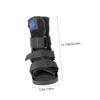 Hoement Foot Brace Ankle Supporter Stabilizer Boot with Inflatable Cushion Low-profile Achilles Tendon Rehabilitation Shoe for Adults and Post-surgery Ankle Fixation view 2