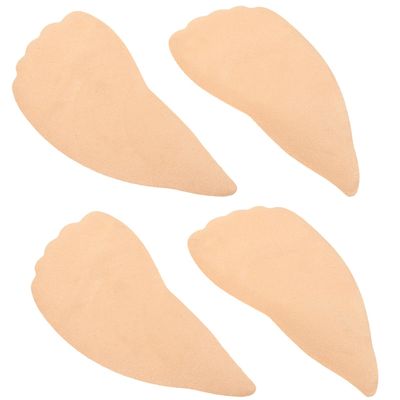 CTIRCHIU 2 Pairs Felt Metatarsal Pads Forefoot Cushion Inserts Half Size Flat Foot Support Shock Absorbing Non-Slip Shoe Pads for High Heels Relief