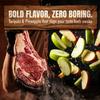 Bite Me Jerky Tender Beef Jerky Snacks Pack with Premium Meats & Real Fruit | Original Hickory Flavor with Apples | High Protein, Low Sugar Portable Beef Jerky Bulk | Made in USA - 4 oz view 4