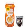 Powdered Coffee Creamer Single Pack, 15 oz with Dumbass Coffee Whole CoffeeBean Medium/Dark 1 oz (Hazelnut) Coffee view 1