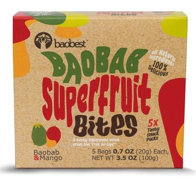 Baobest Snacks Mango Chews 3.5 oz (Pack of 6)