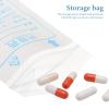 MALUGOGO 100pcs Small Sealing Pills Bags Portable Pill Pouches Reusable Resealable Medication Organizer Bags for Travel and Daily Use view 3