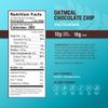 Amrita Nut Free Oatmeal Chocolate Chip Vegan Protein Bars (12 Count) | 12g Plant-Based Protein Bar | Peanut Free, Gluten Free, Dairy Free | Low Sugar, High Fiber, School Safe view 2