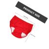 TOKIDNY Incontinence Protective Briefs XXL Large Red 40cc Leak-Resistant Breathable Adult Diaper for Elderly Travel and Outdoor Use view 2