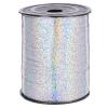 HAPINARY 500 Yards Silver Holographic Curling Balloon String Ribbon for Box Packaging, Party Decoration, Festival Wrapping, Craft and Wedding Ribbon view 1