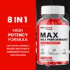 (3 Pack) MaxForce Power Gummys, Gummies For Men Advanced Maximum Strength Premium All-Natural Ingredients Performance Support Formula for Overall Health & Wellness Vitamins Supplement Gomitas (180 ct) view 4