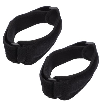 GLSTOY Adjustable Patella Strap Knee Brace Pair for Running Basketball Cycling Support with Tendon Stabilizer Band for Injury Prevention and Fitness Training