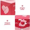 LIFKICH Valentine Party Candy Boxes Set of 10 with Folding Bouncing Boxes and Bag for Birthday Holiday and Romantic Surprise Packaging view 3