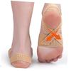 PartyKindom Elastic Skin Tone Ankle Brace Foot Wrap Non-slip Silicone Ankle Support and Arch Protection Sports Foot Protector for Women Size S view 4