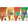 Baked Snack Sticks Variety Pack 1.9 oz 4 Pack Crunchy Pretzel Sticks Assorted Flavors Spicy Barbecue Sweet Corn Pizza Sour Cream & Onion Baked Snack Food for Kids & Adults view 1
