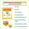 SS Hartal Warki Powder - Pack of 2x10Gm - Ponnatharam Powder | Hartal warqi | Hartal Pili | Harita Manjari for Hair Removal | Suitable for Unisex view 2