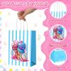 FunooFuno 48 Pcs Ice Cream Drip Baseball Party Favor Bags with Handles Baseball Drip Paper Gift Goodie Snack Treat Bags for Team Sports Birthday Party Decorations view 3