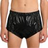 Vxuxlje Adult Unisex Incontinence Underwear Reusable Plastic Diaper Cover Special Needs Clothing Khaki Small view 1