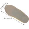 Ipetboom Supportive Breathable Sport Shoe Insoles for Men Women Thin Replaceable Shoe Inserts with Arch for Sneakers view 2