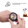 WQAPVHBG 30X Magnifying Loupe,1.6 x 1.6 x 1.2in Portable Jewelry Magnifier, Zinc Alloy and Optical Lenses 30X Portable Pocket Reading Magnifier for Observing Jewelry view 3