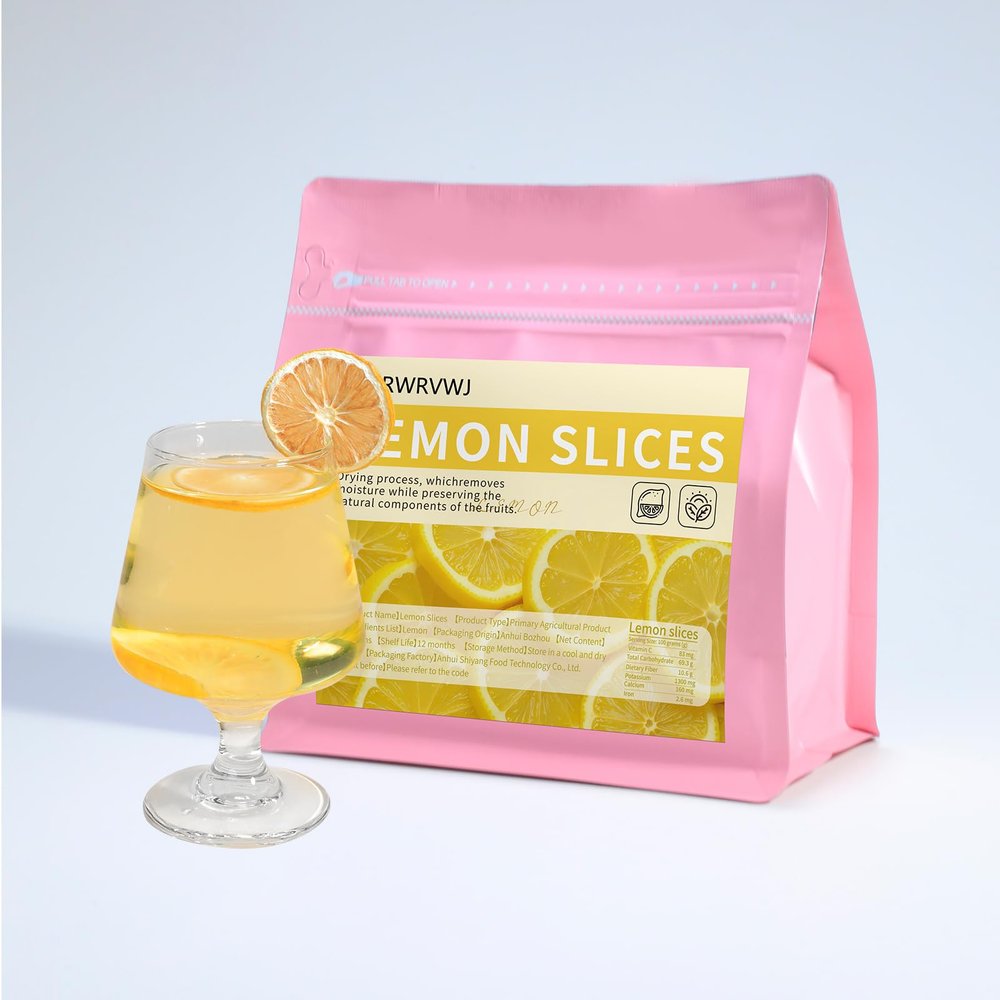 Dehydrated Lemon Slices Dried Lemon Slices For Cocktails Baking Fruit Tea Slow Cookers Festival Decoration Crafts Potpourri Candle Garland 100% Natural No Sugar Added No Sulphur 8.82oz/250g