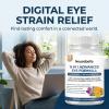 15-in-1 Advanced Eye Formula, Eye Support Formula for Daily Comfort with Lutein, Zinc, Luteolin, 60 Capsules view 2